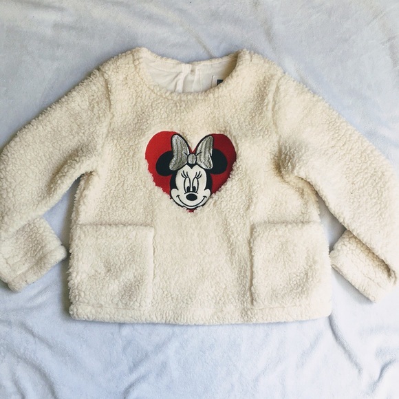 GAP Other - Minnie Mouse Sherpa Pullover ❤️HP❤️